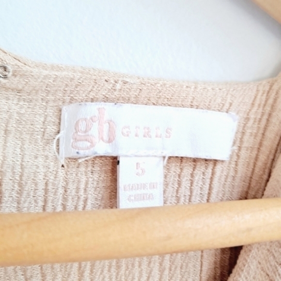 Gianni Bini Girls Textured Sleeveless Wrap Dress - Girls 5 - Picture 7 of 9